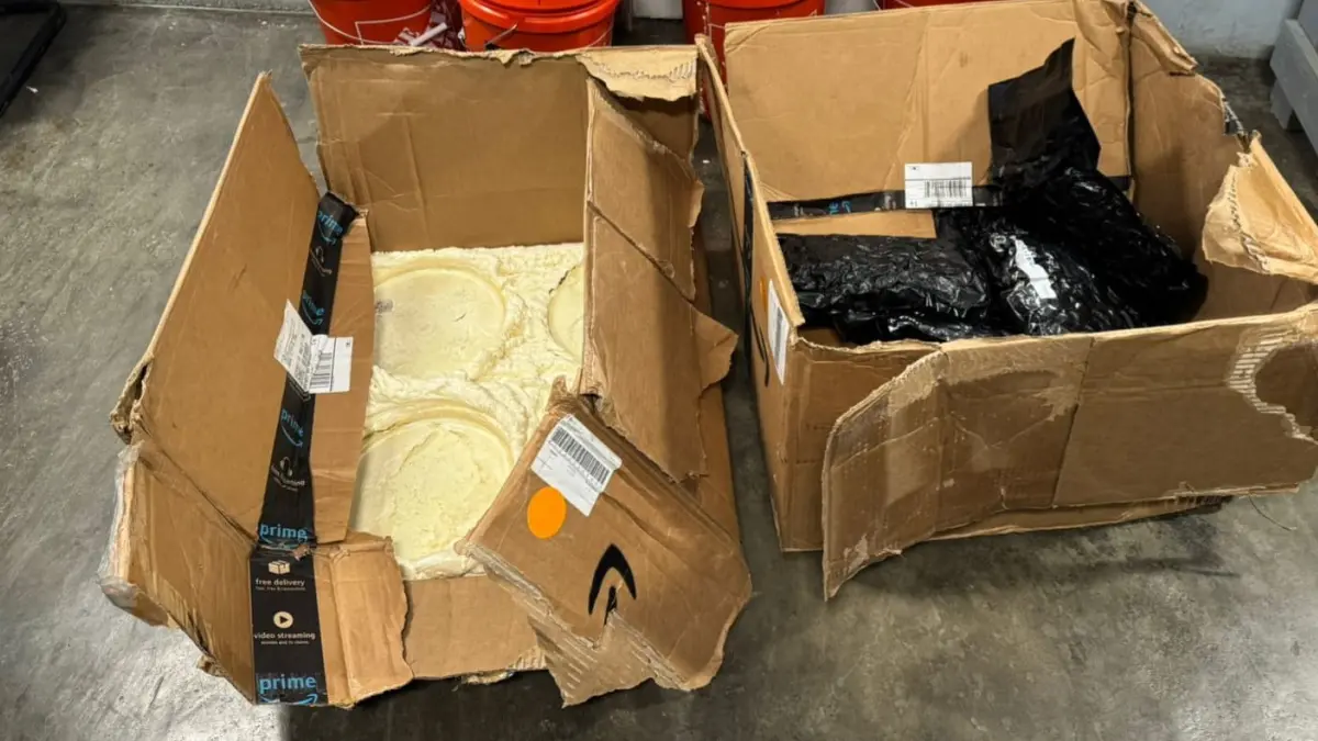 DNCD confisca en el AILA 57 paquetes de marihuana