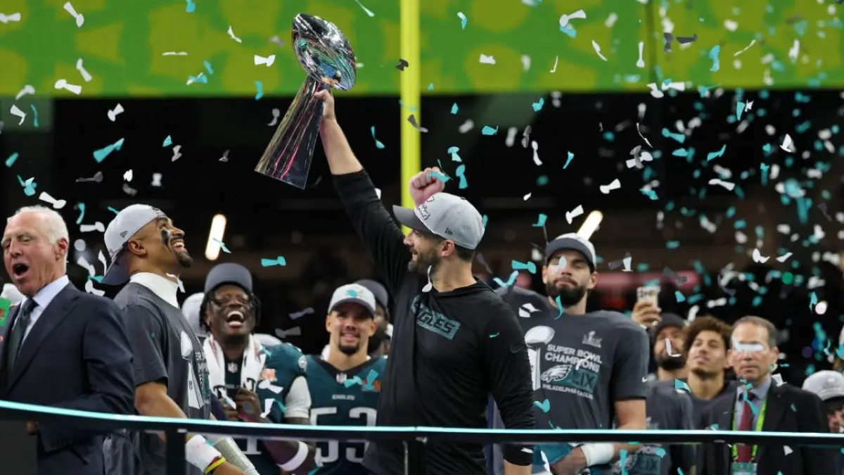 Los Eagles suman su segundo Super Bowl y el quinto título de su historia