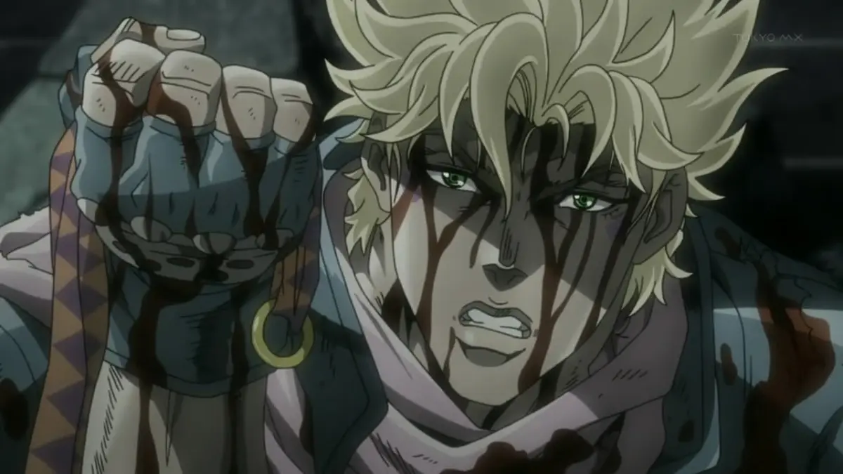 13 años del último hamon de Caesar Zeppeli en Jojos Bizarre Adventure