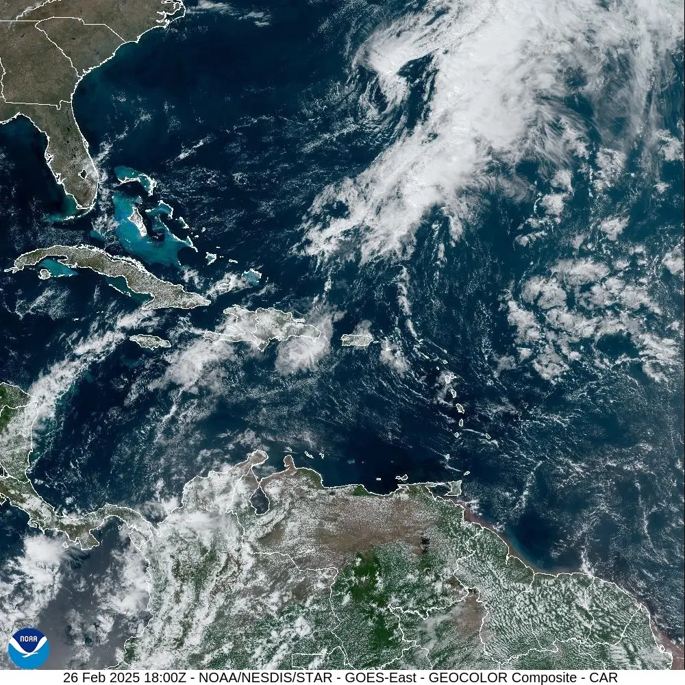 Indomet pronostica aguaceros por sistema frontal y vaguada