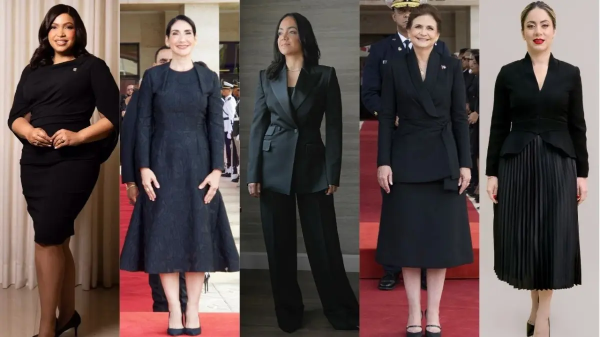 Mujeres de negro: los mejores looks de la Rendición de Cuentas