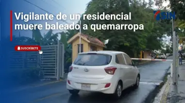 Vigilante de un residencial muere baleado a quemarropa | Noticias SIN: Emisión Estelar 31/01/2025 Vigilante de un residencial muere baleado a quemarropa | Noticias SIN: Emisión Estelar 31/01/2025