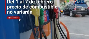 Combustibles no variarán esta semana | Noticias SIN #EmisiónEstelar: 31/01/2025