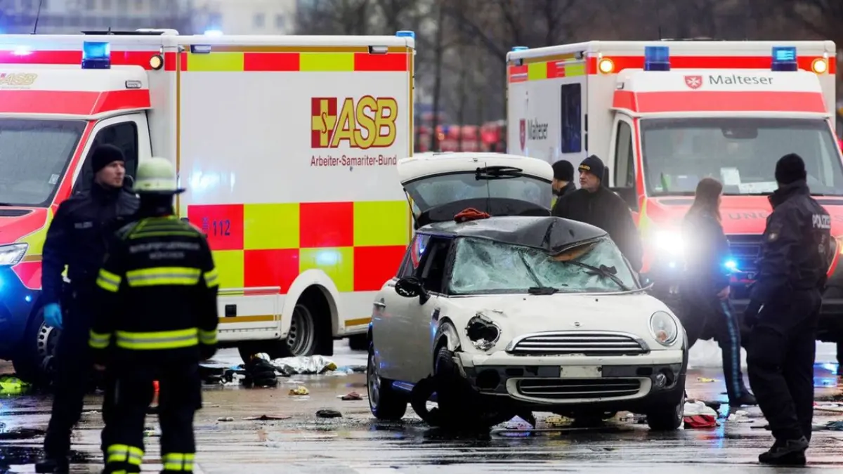 Tragedia en múnich: madre e hija fallecen tras atropello masivo investigado como posible atentado