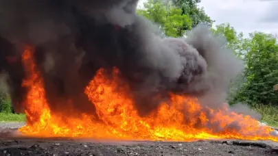 El Inacif quema nuevo cargamento de 738 kilogramos de varias drogas