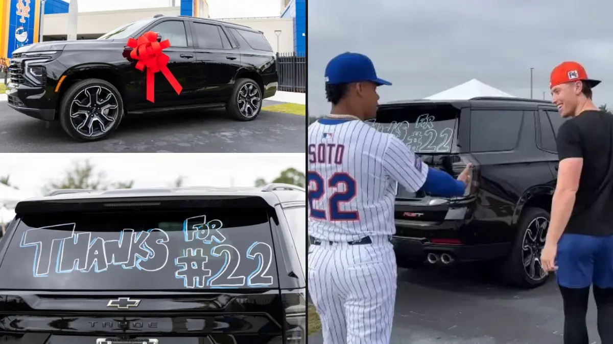 90 mil dólares costó la yipeta para Brett Baty | Noticias Sin