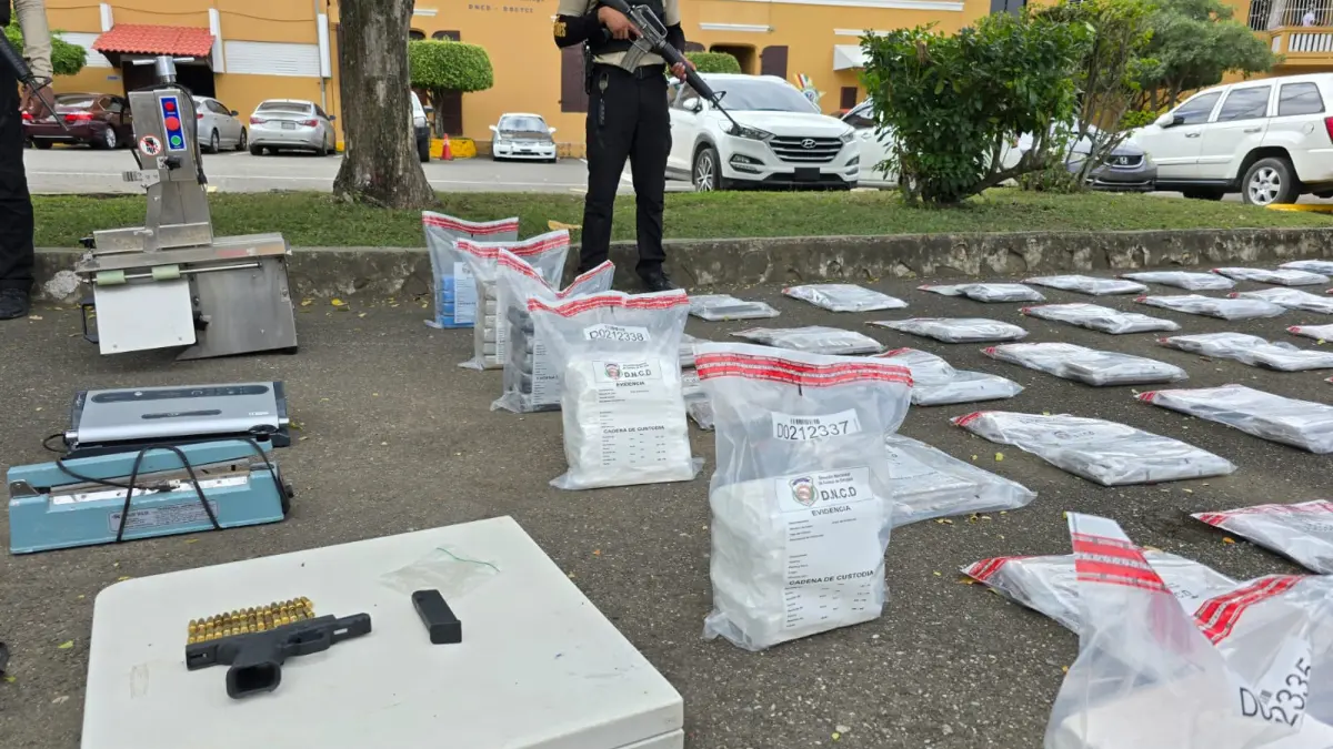 Desmantelan centro de empaque y distribución de drogas en Santiago