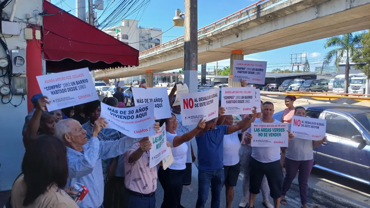 Moradores del barrio Los Platanitos Churchill denuncian amenazas de desalojo tras tres décadas de residencia
