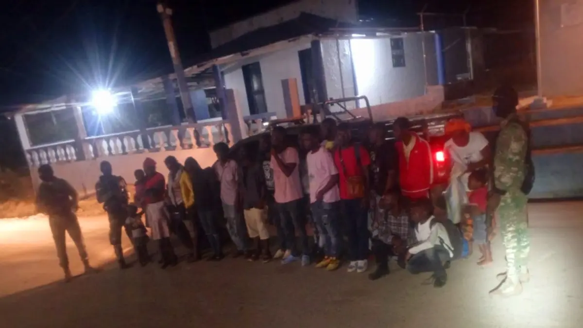 Ejército desmantela refugio ilegal de indocumentados en Montecristi