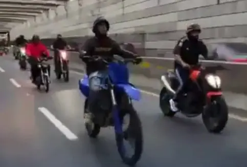 Detenidos por calibrar y hacer piruetas en el túnel de la 27 de Febrero