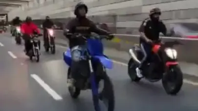 Detenidos por calibrar y hacer piruetas en el túnel de la 27 de Febrero