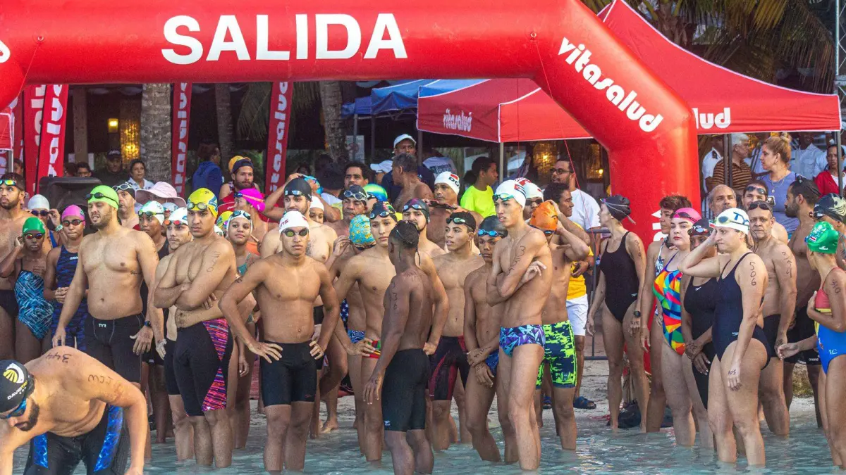 Boca Chica acoge la decima cuarta edición del Abierto de Natación de Aguas Abiertas 2025