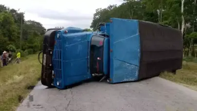 Un accidente de tráfico deja un fallecido y más de 10 lesionados en el centro de Cuba