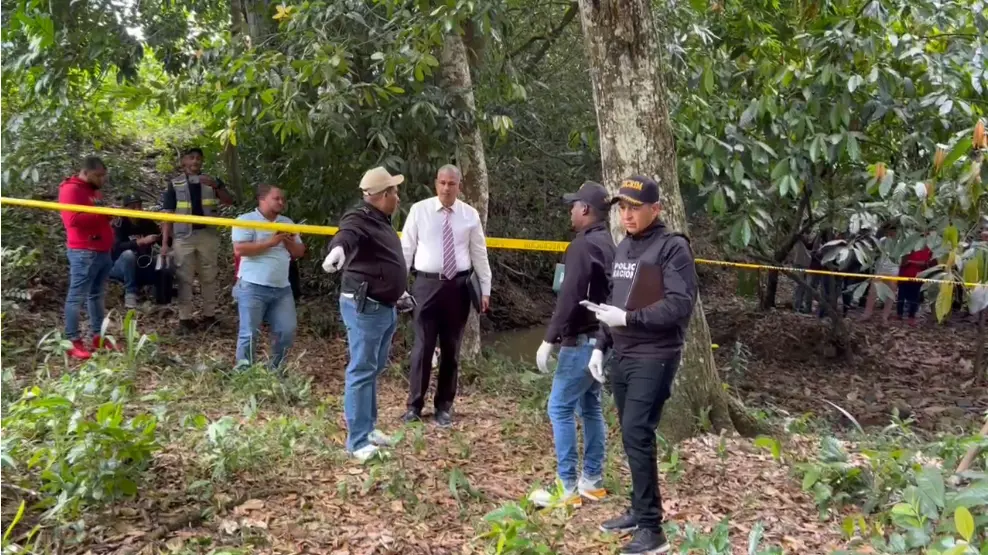 PN investiga hallazgo de un cuerpo enterrado en una finca de San Francisco de Macorís