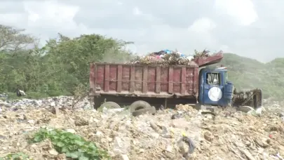 Residentes de San Luis afectados por incendio en vertedero improvisado
