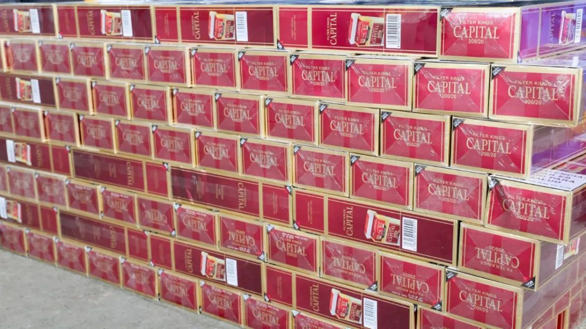 Aduanas destruye 19 millones de cigarrillos incautados en la frontera, puertos y aeropuertos