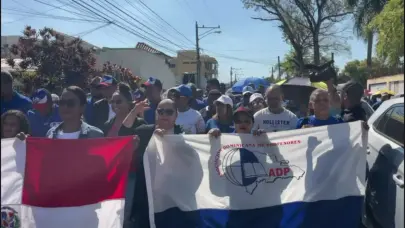 ADP se moviliza en Duarte y Hermanas Mirabal; exigen construcción de escuelas