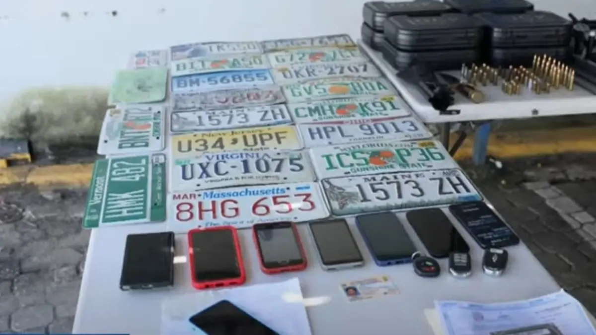 Desmantelan red de tráfico de armas internacional