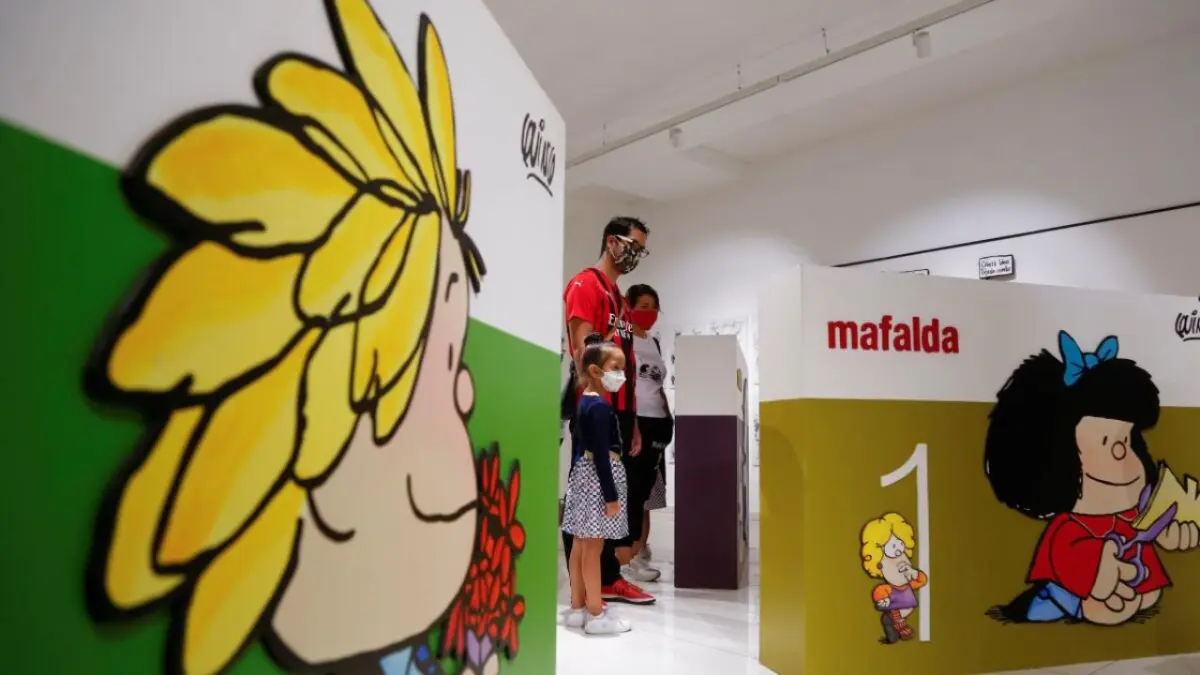 Mafalda llega a Santo Domingo a través de la exposición “El Mundo según Mafalda”