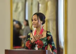 Zoé Saldaña: RD fue la tierra que me dio el permiso y el derecho de soñar