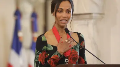 Zoé Saldaña revela que fue en RD donde superó la muerte de su padre