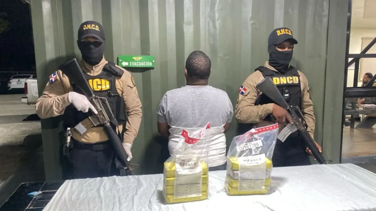 Incautan ocho mil gramos de cocaína en Barahona