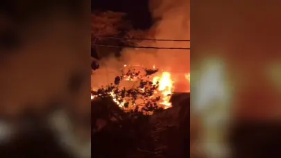 Incendio afecta varias viviendas en Santiago 