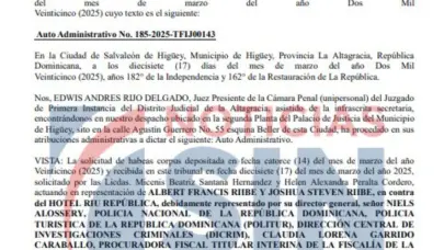 Abogados de Joshua Steven solicitan Habeas Corpus contra las autoridades y hotel Riu