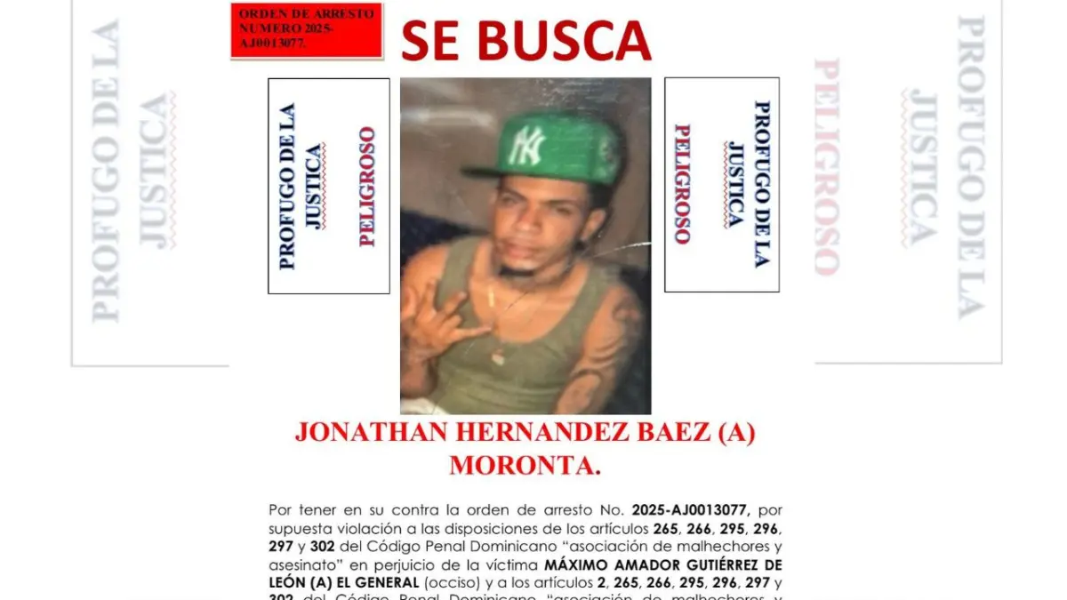 Fallece Moronta tras en enfrentamiento con la Policía en Santiago