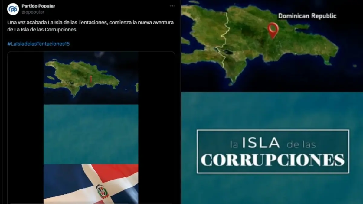 En vídeo: Partido Popular de España llama a RD la isla de las corrupciones