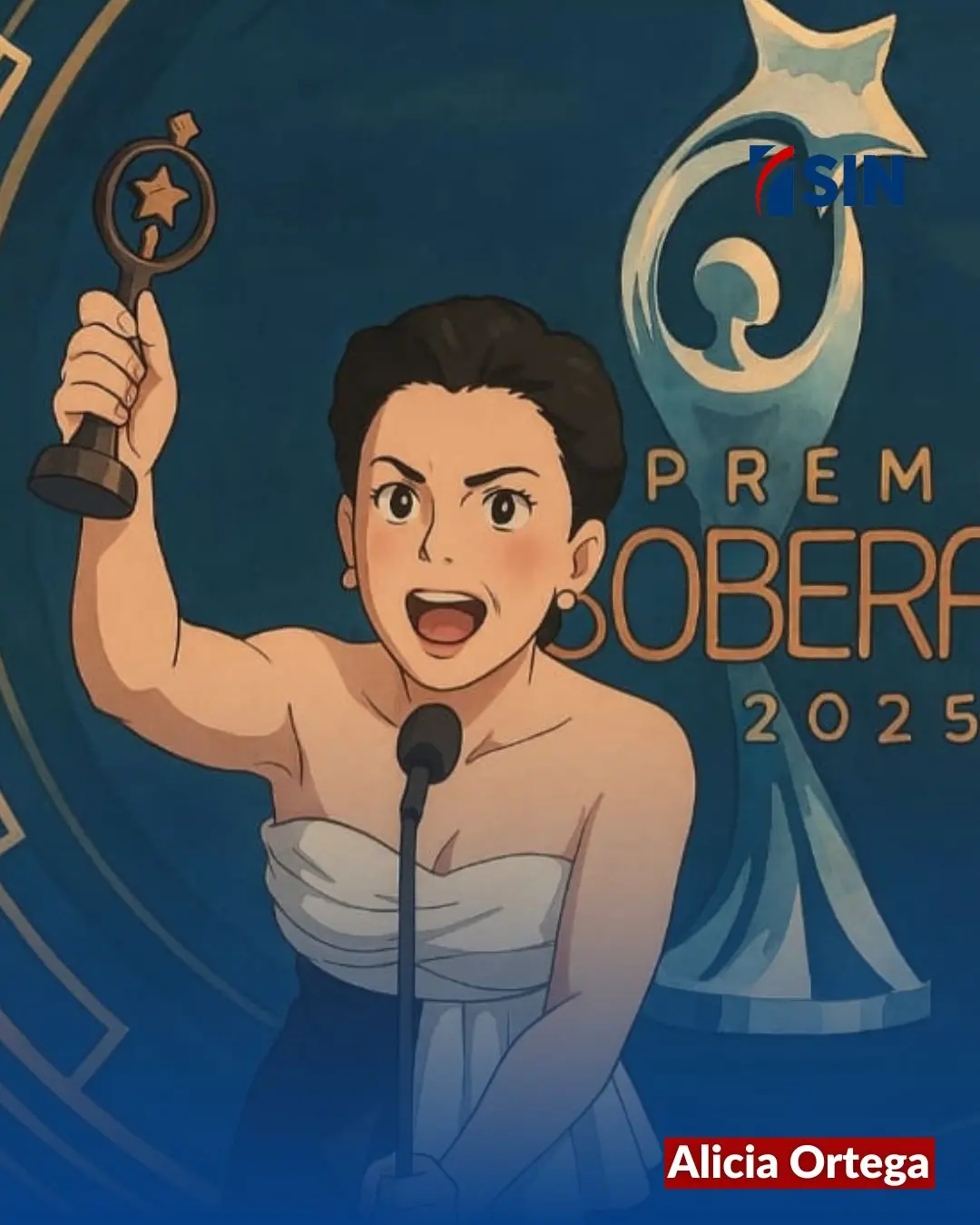 Premios Soberano se une al estilo Ghibli y destacan a los ganadores en diferentes categorías