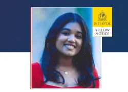 ¿Qué significa la notificación amarilla emitida por la Interpol sobre Sudiksha Konanki?