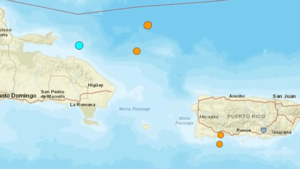 Reportan temblor de 4.5 al este de Miches