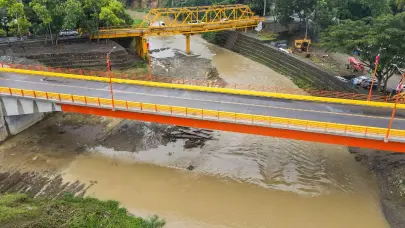 Obras Públicas cerrará el puente sobre el río Camú en La Vega por trabajos de reparación