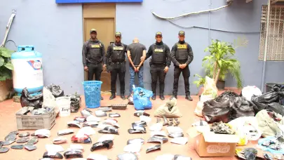 Desmantelan centro de acopio utilizado para la venta de piezas de vehículos robadas en Villa Consuelo