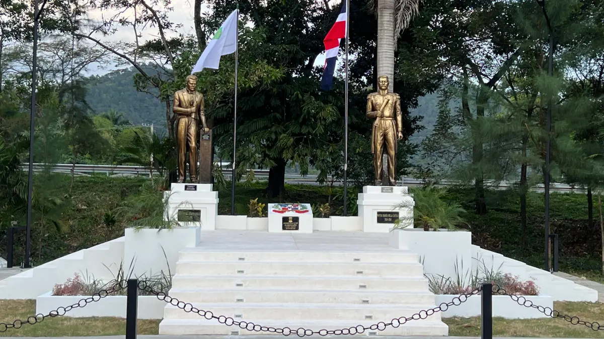 Bonao rinde homenaje a Sánchez y Mella con monumentales esculturas