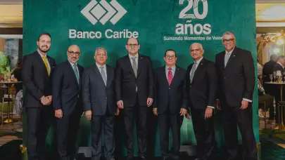 Banco Caribe suma a la Ciudad Corazón en celebración de su vigésimo aniversario