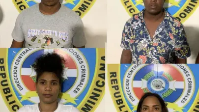 Apresan cuatro personas por asociación de malhechores y atracos en la vía pública