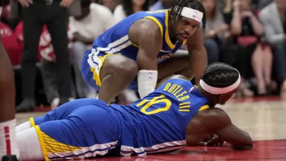 Houston supera a Golden State 109-94, mientras Jimmy Butler sufre lesión