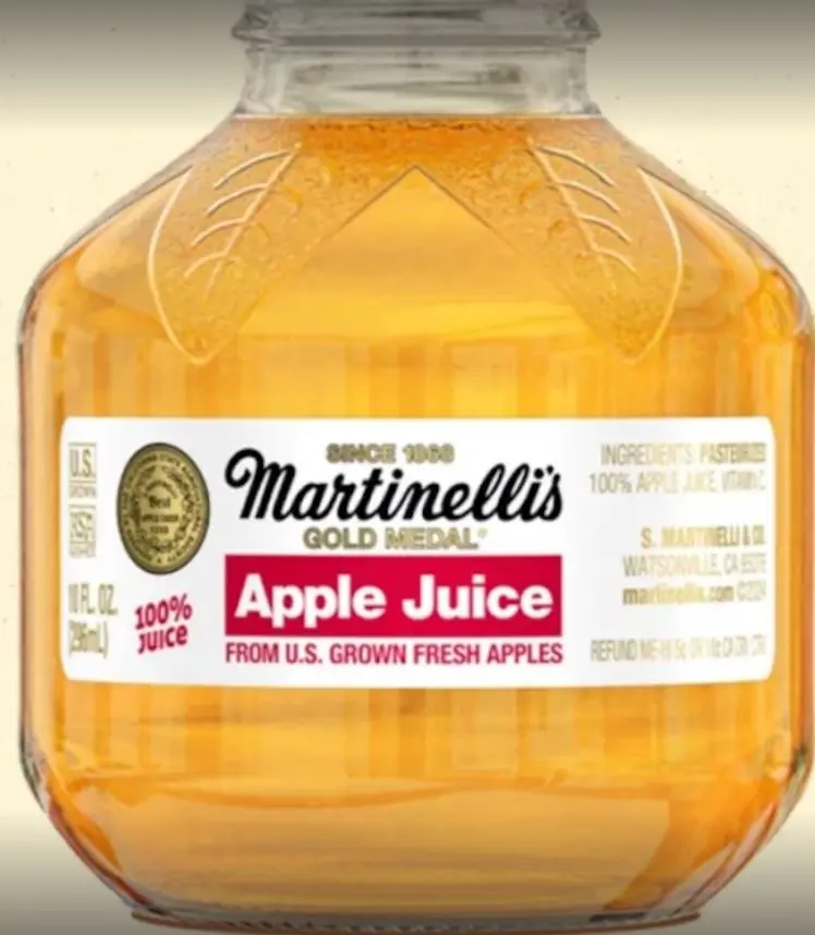 Retiran más de 170,000 botellas de jugo Martinelli’s por posible contaminación