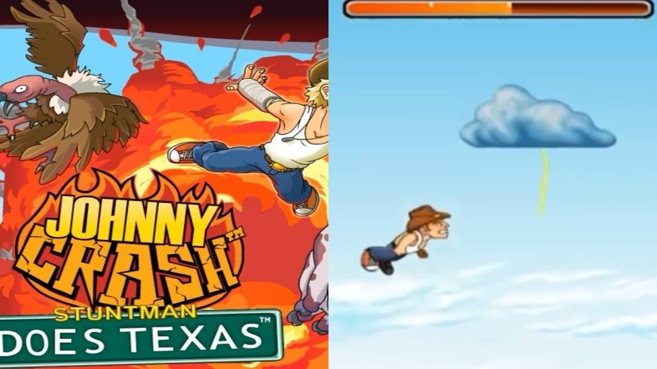 Videjuego de acrobacias y obstáculos en Texas.