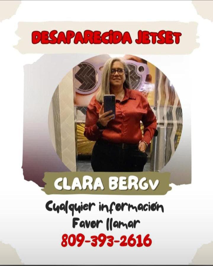 Mujer desaparecida, información, llamar al número en imagen.