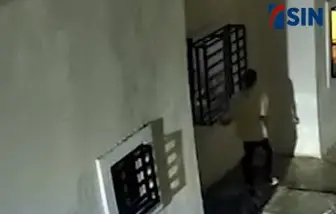 Inquietante video de un individuo “brechando” en residencial SDO