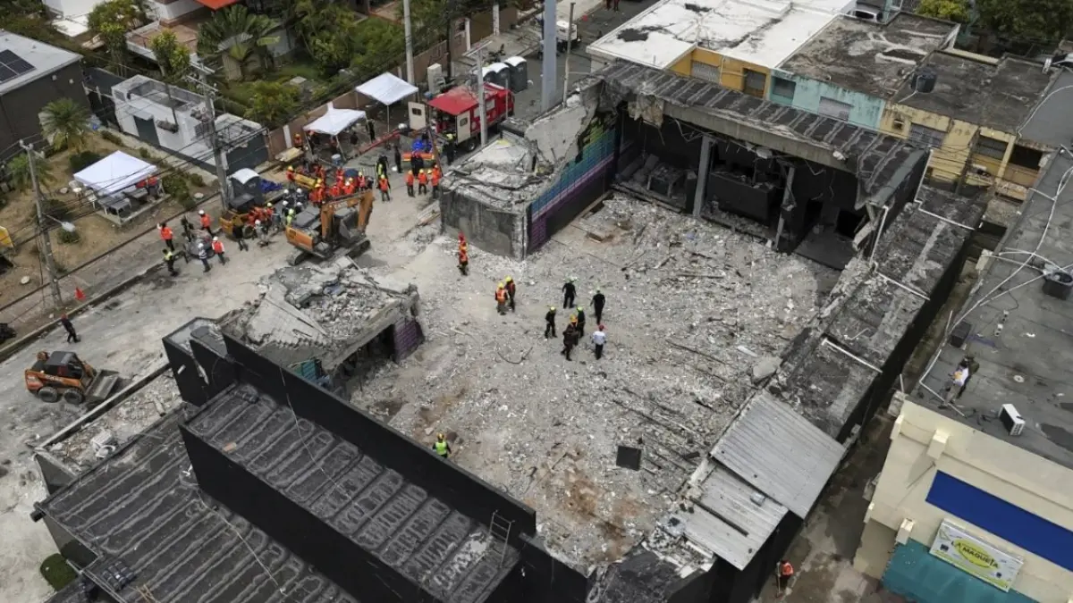 Comisión de ONESVIE se acude al Jet Set para investigar la causa del colapso