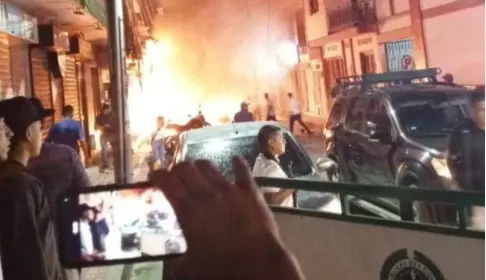 Dos personas muertas y varios heridos deja atentado en la localidad colombiana de La Plata