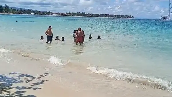 Con normalidad transcurre la Semana Santa en Samaná, aunque con baja asistencia en las playas