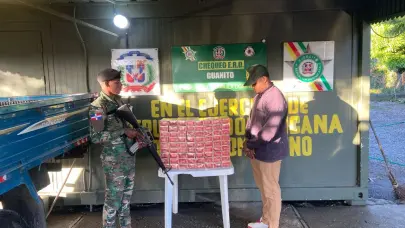 Ejército decomisa contrabando de cigarrillos oculto en un camión en San Juan de la Maguana