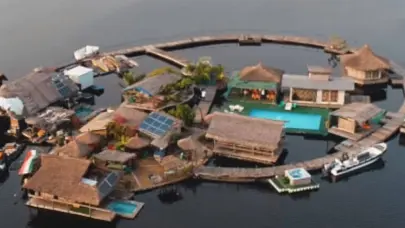 Los vecinos de la isla donde se anclar&aacute;n los hoteles flotantes de la COP30, a la deriva