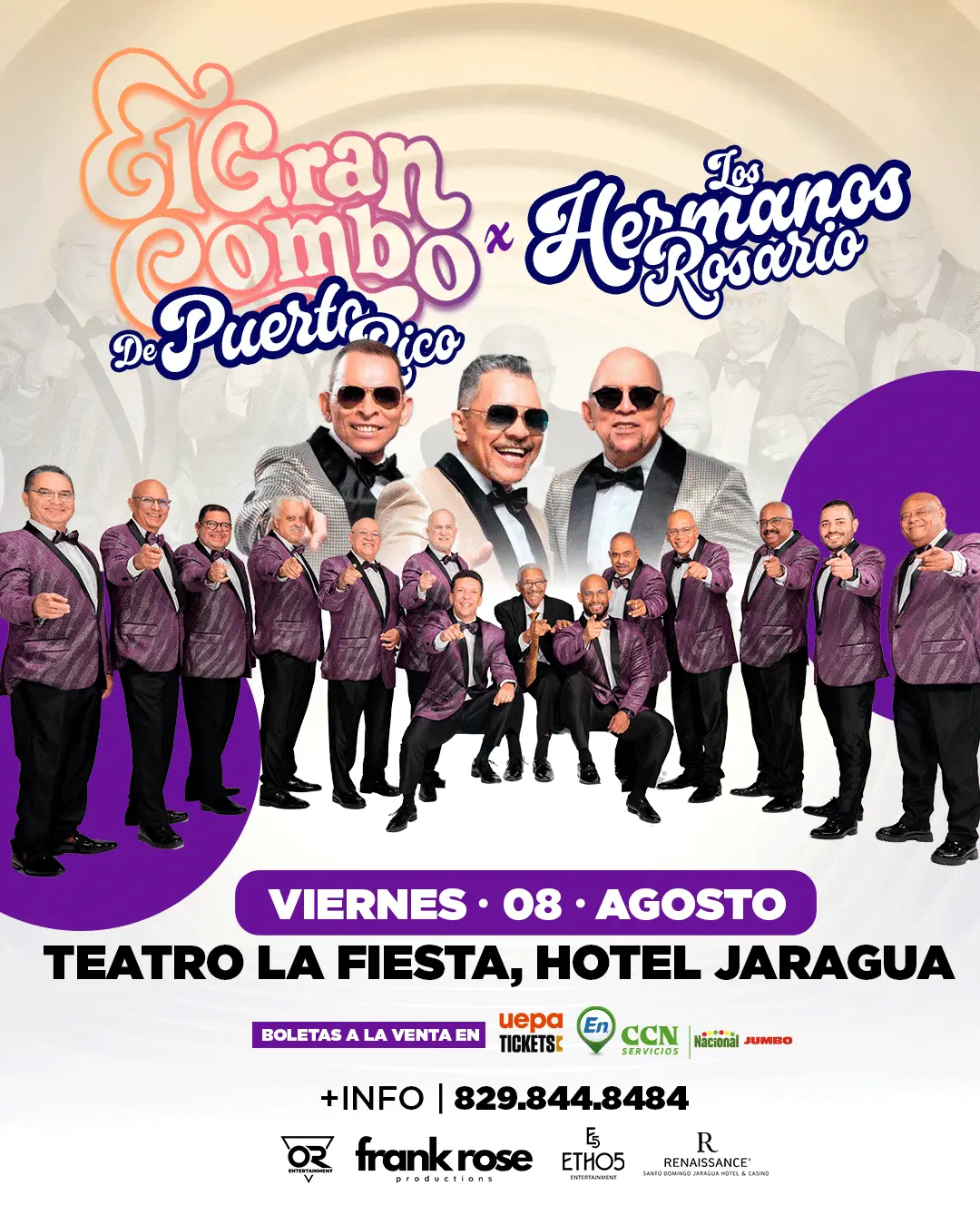 El Gran Combo y Los Rosario presentarán lo mejor de la salsa y el merengue en RD