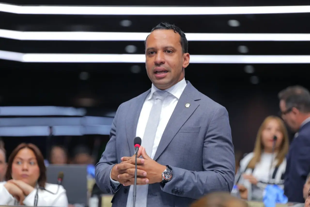 Hombre hablando en una conferencia profesional